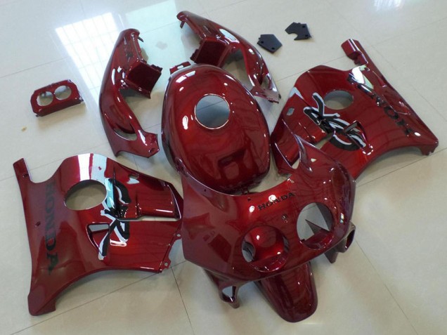1991-1998 Dunkel rot Honda CBR250RR MC22 Motorrad Verkleidung 1991-1998 Dunkel rot Honda CBR250RR MC22 Motorrad Verkleidung