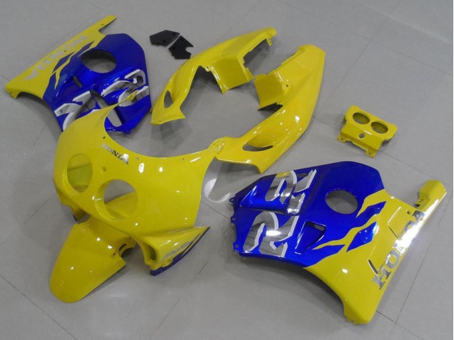 1991-1998 Gelb Blau Honda CBR250RR MC22 Motorrad Verkleidung 1991-1998 Gelb Blau Honda CBR250RR MC22 Motorrad Verkleidung