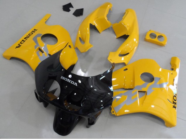 1991-1998 Gelb Schwarz Honda CBR250RR MC22 Motorrad Verkleidung 1991-1998 Gelb Schwarz Honda CBR250RR MC22 Motorrad Verkleidung