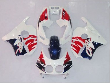 1991-1998 Rot Weiß Blau Honda CBR250RR MC22 Motorrad Verkleidung