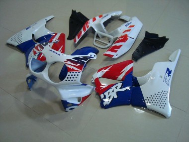 1992-1993 Weiß Blau Rot Honda CBR900RR 893 Motorrad Verkleidung