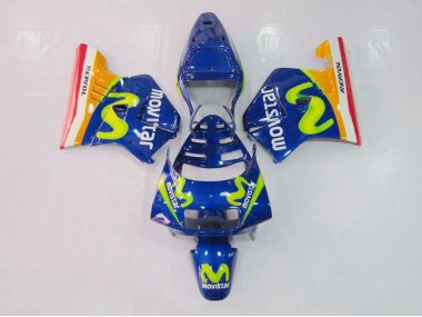 1994-1996 Blau Grün Honda NSR250 MC28 P4 Motorrad Verkleidung
