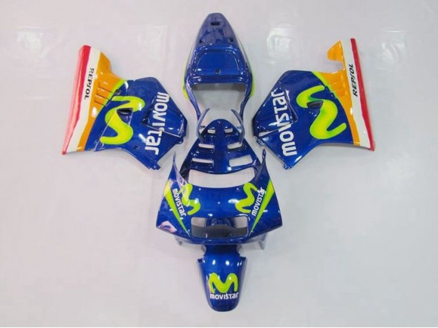 1994-1996 Blau Grün Honda NSR250 MC28 P4 Motorrad Verkleidung 1994-1996 Blau Grün Honda NSR250 MC28 P4 Motorrad Verkleidung