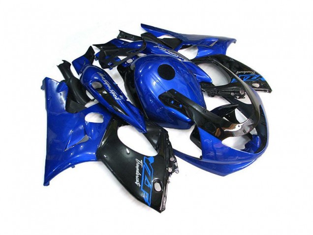 1994-2007 Blau Schwarz Yamaha YZF600R Thundercat Motorrad Verkleidung 1994-2007 Blau Schwarz Yamaha YZF600R Thundercat Motorrad Verkleidung