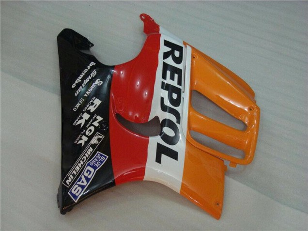 1995-1998 Schwarz Orange Repsol Honda CBR600 F3 Motorrad Verkleidung 1995-1998 Schwarz Orange Repsol Honda CBR600 F3 Motorrad Verkleidung