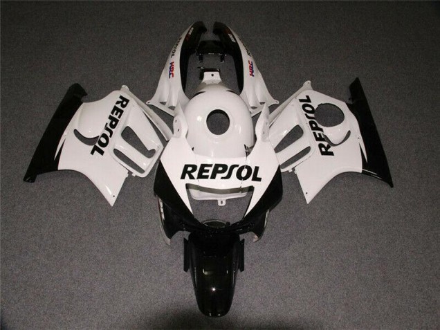 1995-1998 Weiß Schwarz Repsol Honda CBR600 F3 Motorrad Verkleidung 1995-1998 Weiß Schwarz Repsol Honda CBR600 F3 Motorrad Verkleidung