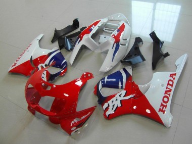 1996-1997 Weiß Rot Honda CBR900RR 893 Motorrad Verkleidung