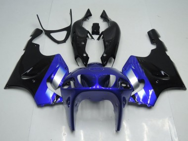 1996-2003 Blau und Schwarz Kawasaki ZX7R Motorrad Verkleidung