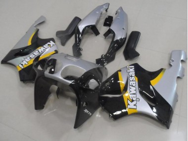 1996-2003 Silber Und Schwarz Kawasaki ZX7R Motorrad Verkleidung