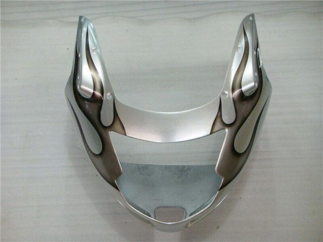 1996-2007 Flamme Silber grau Honda CBR1100XX Motorrad Verkleidung 1996-2007 Flamme Silber grau Honda CBR1100XX Motorrad Verkleidung