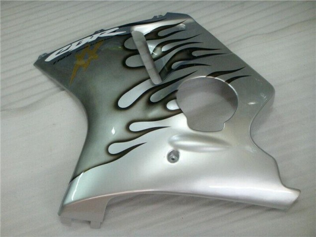 1996-2007 Flamme Silber grau Honda CBR1100XX Motorrad Verkleidung 1996-2007 Flamme Silber grau Honda CBR1100XX Motorrad Verkleidung