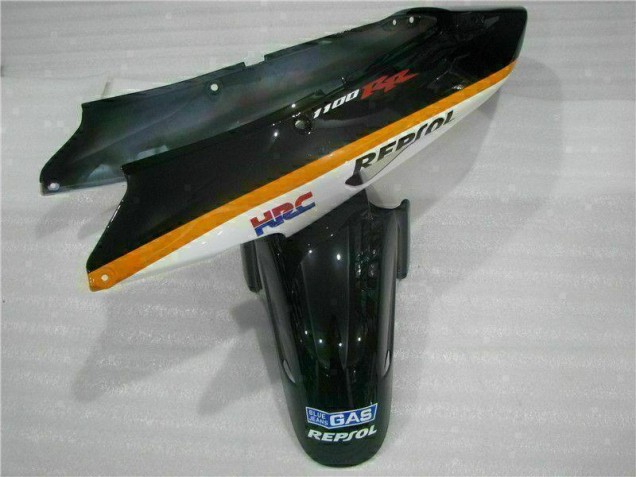 1996-2007 Orange Repsol Honda CBR1100XX Motorrad Verkleidung 1996-2007 Orange Repsol Honda CBR1100XX Motorrad Verkleidung