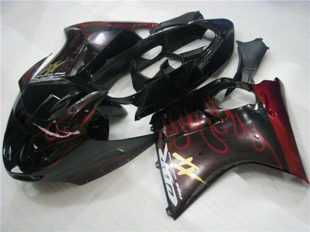 1996-2007 Rot Flamme Honda CBR1100XX Motorrad Verkleidung 1996-2007 Rot Flamme Honda CBR1100XX Motorrad Verkleidung