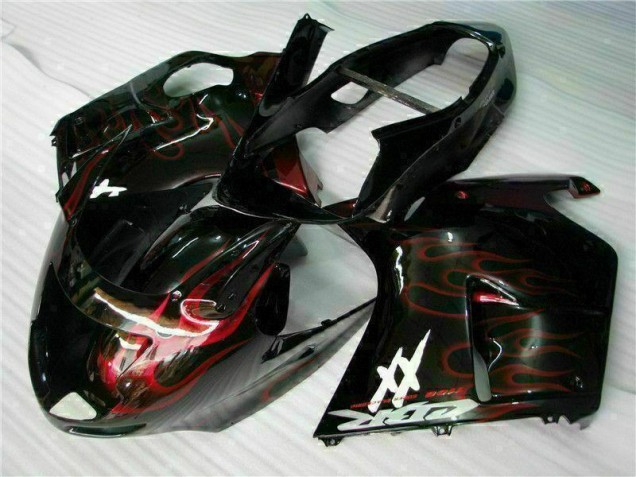 1996-2007 Rot Flamme Honda CBR1100XX Motorrad Verkleidungen 1996-2007 Rot Flamme Honda CBR1100XX Motorrad Verkleidungen