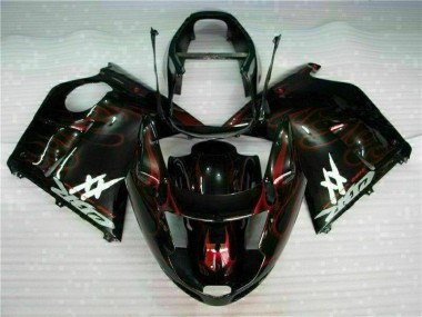 1996-2007 Rot Flamme Honda CBR1100XX Motorrad Verkleidungen