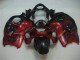 1996-2007 Rot Schwarz Suzuki GSXR 1300 Hayabusa Motorrad Verkleidungen 1996-2007 Rot Schwarz Suzuki GSXR 1300 Hayabusa Motorrad Verkleidungen