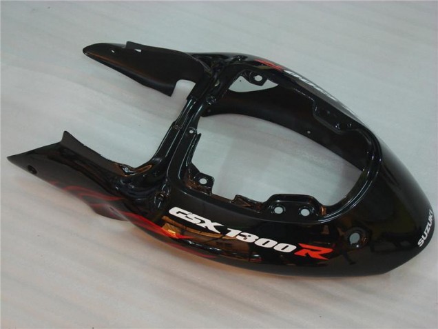 1996-2007 Schwarz rote Flamme Suzuki GSXR 1300 Hayabusa Motorrad Verkleidungen 1996-2007 Schwarz rote Flamme Suzuki GSXR 1300 Hayabusa Motorrad Verkleidungen