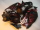 1996-2007 Schwarz rote Flamme Suzuki GSXR 1300 Hayabusa Motorrad Verkleidungen 1996-2007 Schwarz rote Flamme Suzuki GSXR 1300 Hayabusa Motorrad Verkleidungen