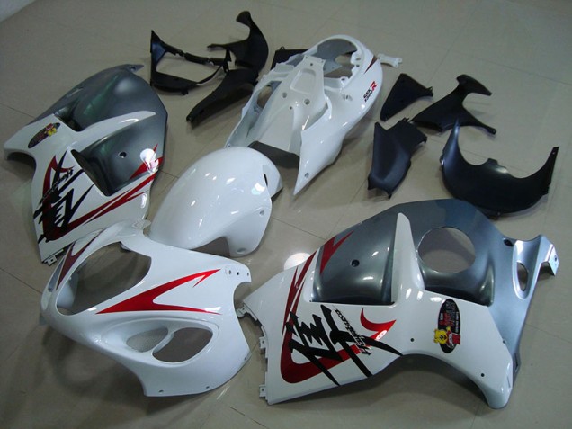 1996-2007 Weiß Schwarz Suzuki GSXR 1300 Hayabusa Motorrad Verkleidung 1996-2007 Weiß Schwarz Suzuki GSXR 1300 Hayabusa Motorrad Verkleidung