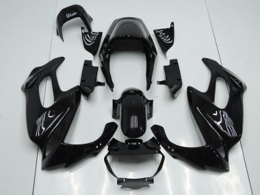 1997-2005 Glänzend Schwarz Honda VTR1000F Motorrad Verkleidung