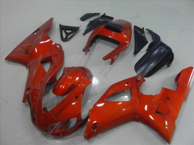 1998-1999 Dunkel orange Yamaha YZF R1 Motorrad Verkleidung