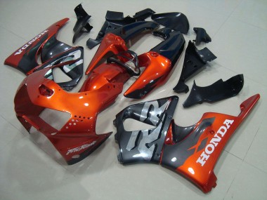 1998-1999 Orange Grau Honda CBR900RR 919 Motorrad Verkleidung