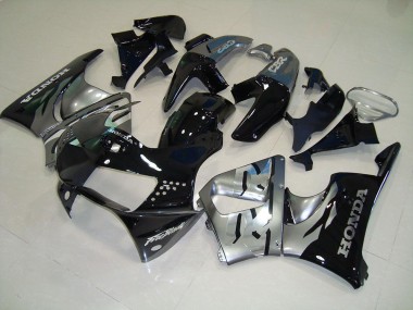 1998-1999 Schwarz Grau Honda CBR900RR 919 Motorrad Verkleidung