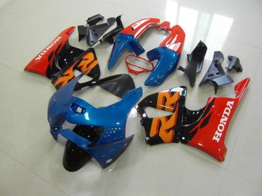 1998-1999 Schwarz Rot Honda CBR900RR 919 Motorrad Verkleidung