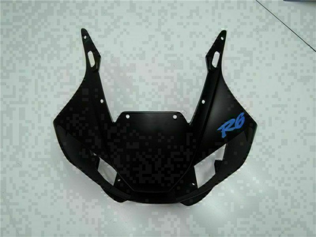 1998-2002 Blau Schwarz Yamaha YZF R6 Motorrad Verkleidung 1998-2002 Blau Schwarz Yamaha YZF R6 Motorrad Verkleidung