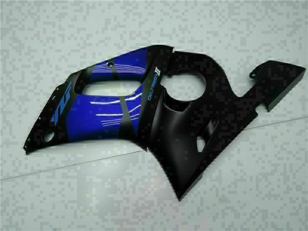1998-2002 Blau Schwarz Yamaha YZF R6 Motorrad Verkleidung 1998-2002 Blau Schwarz Yamaha YZF R6 Motorrad Verkleidung