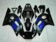 1998-2002 Blau Schwarz Yamaha YZF R6 Motorrad Verkleidung 1998-2002 Blau Schwarz Yamaha YZF R6 Motorrad Verkleidung