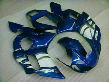 1998-2002 Blau Yamaha YZF R6 Motorrad Verkleidung Komplett Sets