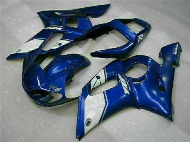 1998-2002 Blau Yamaha YZF R6 Motorrad Verkleidung 1998-2002 Blau Yamaha YZF R6 Motorrad Verkleidung