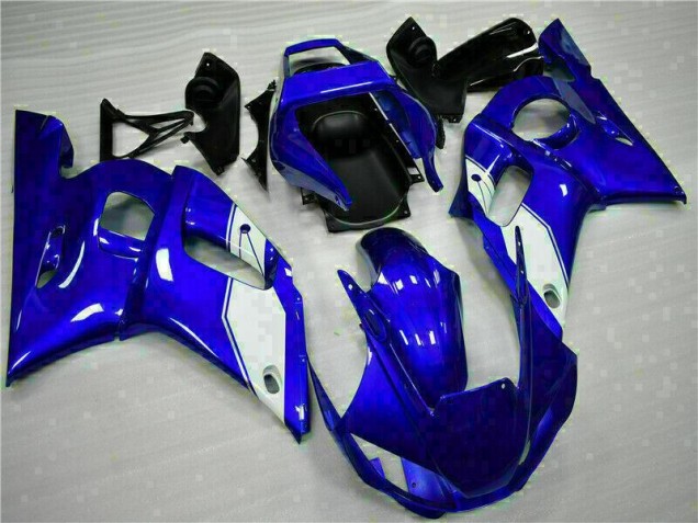 1998-2002 Blau Yamaha YZF R6 Motorrad Verkleidungen 1998-2002 Blau Yamaha YZF R6 Motorrad Verkleidungen