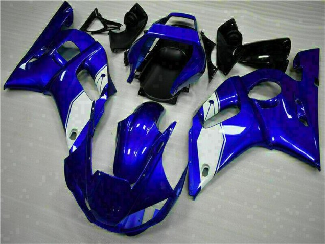 1998-2002 Blau Yamaha YZF R6 Motorrad Verkleidungen 1998-2002 Blau Yamaha YZF R6 Motorrad Verkleidungen