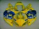 1998-2002 Gelb Blau Yamaha YZF R6 Motorrad Vollverkleidung 1998-2002 Gelb Blau Yamaha YZF R6 Motorrad Vollverkleidung