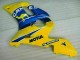 1998-2002 Gelb Blau Yamaha YZF R6 Motorrad Vollverkleidung 1998-2002 Gelb Blau Yamaha YZF R6 Motorrad Vollverkleidung