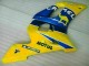 1998-2002 Gelb Blau Yamaha YZF R6 Motorrad Vollverkleidung 1998-2002 Gelb Blau Yamaha YZF R6 Motorrad Vollverkleidung