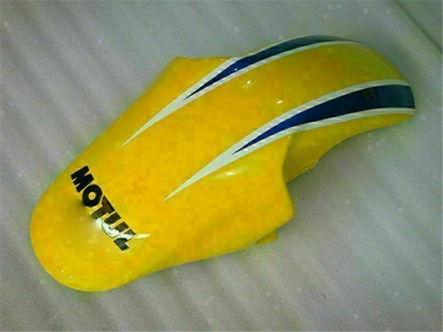 1998-2002 Gelb Blau Yamaha YZF R6 Motorrad Vollverkleidung 1998-2002 Gelb Blau Yamaha YZF R6 Motorrad Vollverkleidung