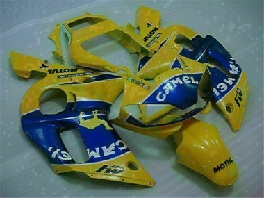 1998-2002 Gelb Yamaha YZF R6 Motorrad Verkleidung