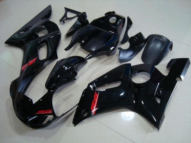 1998-2002 Glänzend Schwarz Rote Aufkleber Yamaha YZF R6 Motorrad Verkleidung 1998-2002 Glänzend Schwarz Rote Aufkleber Yamaha YZF R6 Motorrad Verkleidung