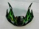 1998-2002 Grün Schwarz Yamaha YZF R6 Motorrad Verkleidung 1998-2002 Grün Schwarz Yamaha YZF R6 Motorrad Verkleidung