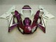 1998-2002 Lila Weiß Yamaha YZF R6 Motorrad Verkleidung 1998-2002 Lila Weiß Yamaha YZF R6 Motorrad Verkleidung