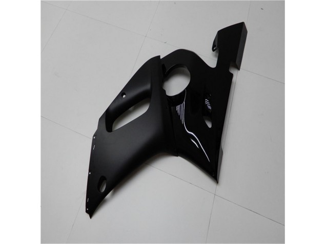 1998-2002 Matt schwarz glänzend Yamaha YZF R6 Motorrad Verkleidung 1998-2002 Matt schwarz glänzend Yamaha YZF R6 Motorrad Verkleidung