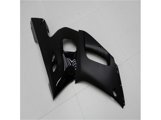 1998-2002 Matt schwarz glänzend Yamaha YZF R6 Motorrad Verkleidung 1998-2002 Matt schwarz glänzend Yamaha YZF R6 Motorrad Verkleidung