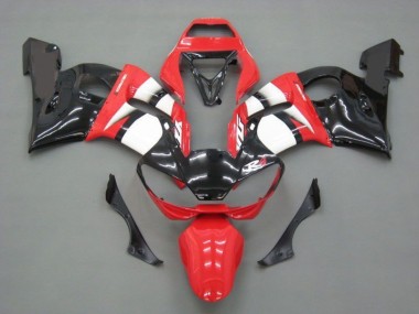 1998-2002 Rot Schwarz Yamaha YZF R6 Motorrad Verkleidungen