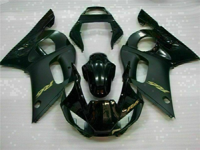 1998-2002 Schwarz Yamaha YZF R6 Motorrad Verkleidungen 1998-2002 Schwarz Yamaha YZF R6 Motorrad Verkleidungen