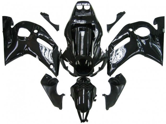 1998-2002 Schwarz Yamaha YZF R6 Motorrad Vollverkleidung