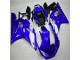 1998-2002 Weiß Blau Yamaha YZF R6 Motorrad Verkleidung 1998-2002 Weiß Blau Yamaha YZF R6 Motorrad Verkleidung