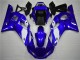 1998-2002 Weiß Blau Yamaha YZF R6 Motorrad Verkleidung 1998-2002 Weiß Blau Yamaha YZF R6 Motorrad Verkleidung